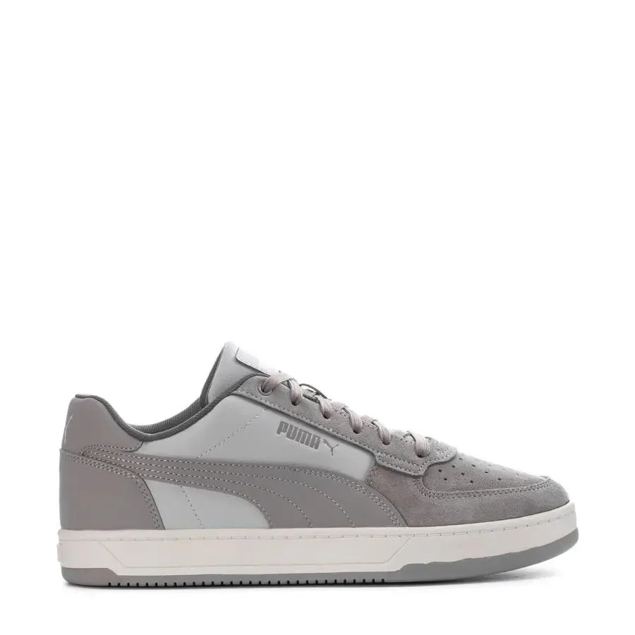 Puma Caven 2.0 Timeless Low Lace-up Sneakers Men Shoes Ash Gray Size 12 - Ash Gray/Concrete Gray/Sedate Gray - 401213-01