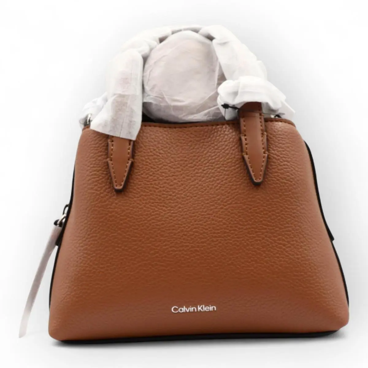 Calvin Klein Women`s Millie 2 in 1 Triple Compartment Mini Satchel Crossbody