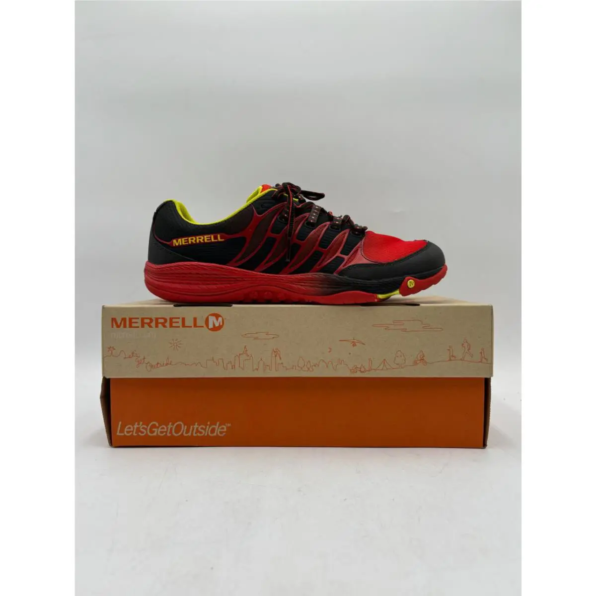 Merrell shoes - ALLOUT FUSE - ALLOUT FUSE - J06309 - Red 8