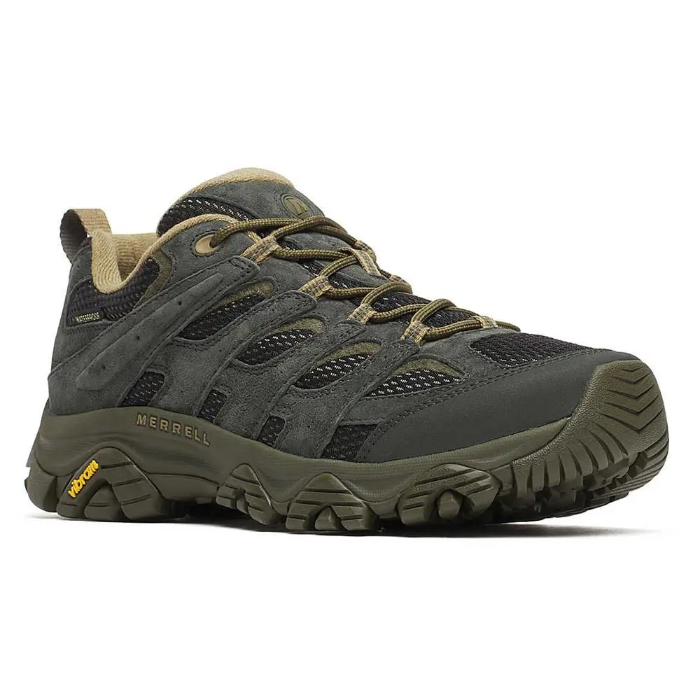 Merrell Moab 3 Low Beluga Waterproof J00005077 Wide Width Men`s - Beige