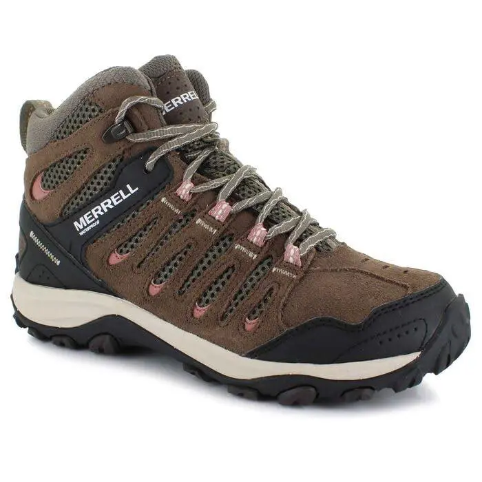 Merrell Women`s Crosslander 3 Mid Waterproof Hiking Shoe Bracken/falc 10 - bracken falc