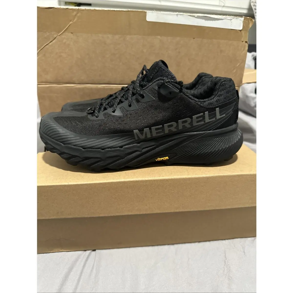 Merrell shoes - Merrell Agility Peak 5 - Agility Peak - J068045 - Black 1