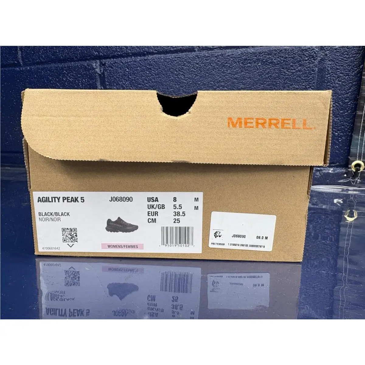 Merrell shoes - Merrell Agility Peak 5 - Agility Peak - J068045 - Black 1