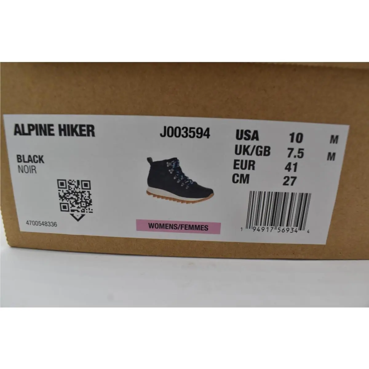 Merrell shoes - J003594 - J003594 - Black (UPC: 194917569344) 9