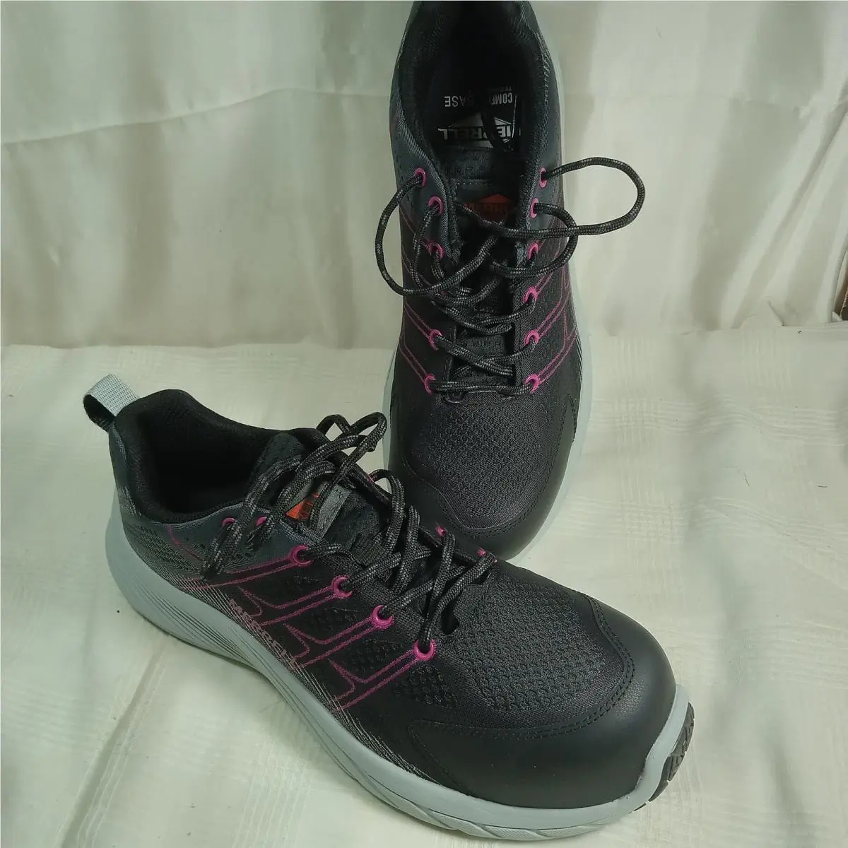 Merrell shoes - Merrell Carbon Fiber - Carbon Fiber - J005174 - black & fushia 13