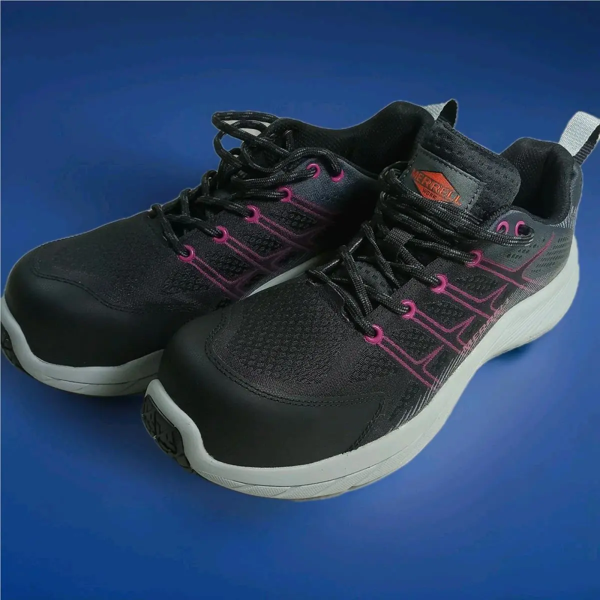 Merrell shoes - Merrell Carbon Fiber - Carbon Fiber - J005174 - black & fushia 0