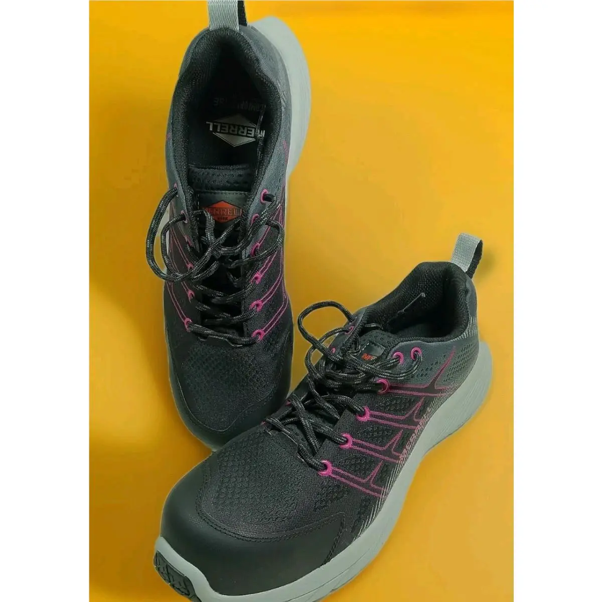 Merrell shoes - Merrell Carbon Fiber - Carbon Fiber - J005174 - black & fushia 4