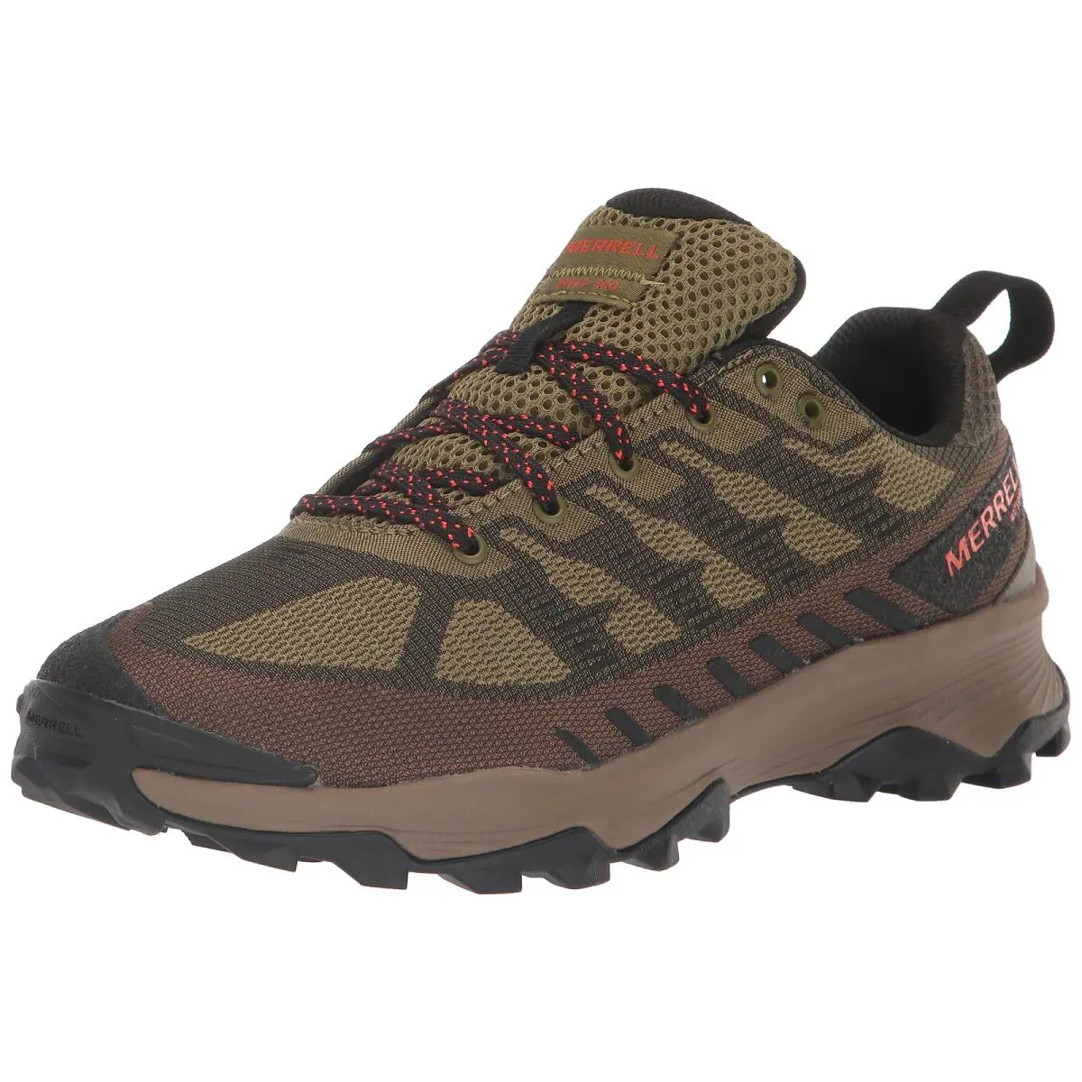 Merrell Speed Eco Waterproof Men`s Hiking Shoe Avocado/kang 11.5 - Multi