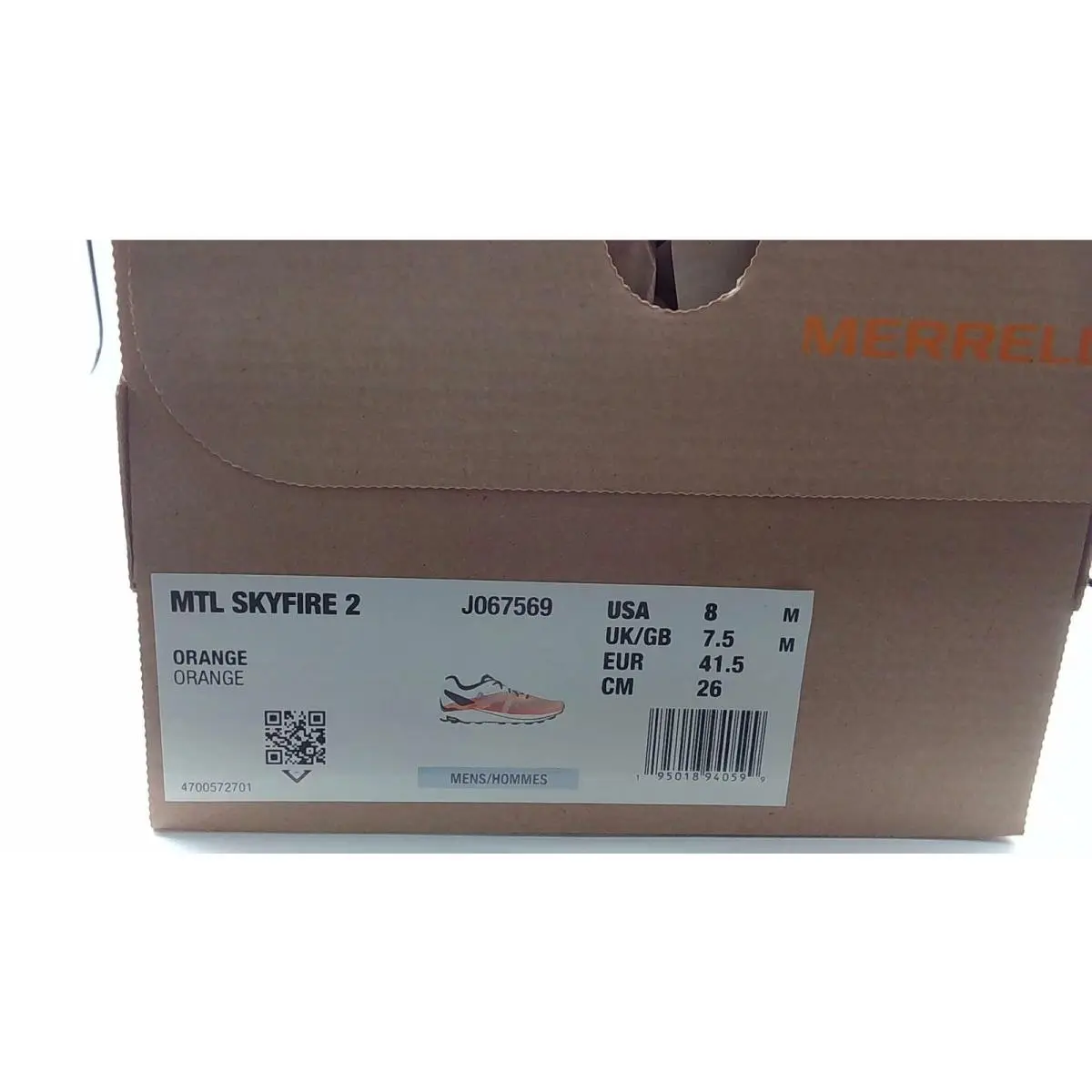 Merrell shoes - Merrell Skyfire 2 - Skyfire - J067569 - Orange 3