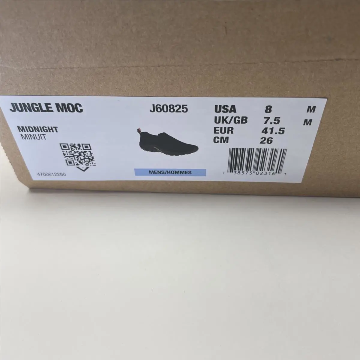 Merrell shoes - Jungle Moc - Jungle Moc - J63815W J60825 - Black (UPC: 0738575023161) 5