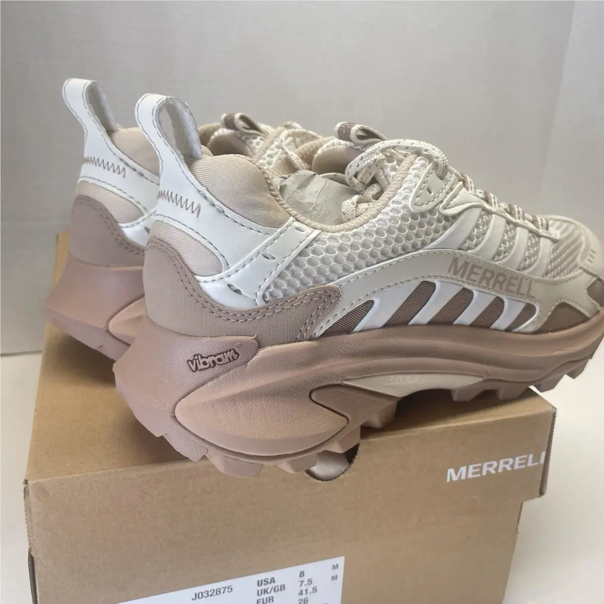 Merrell shoes - Merrell Moab Speed 2 - Moab Speed - J032875 - Beige (UPC: 0195021251675) 1