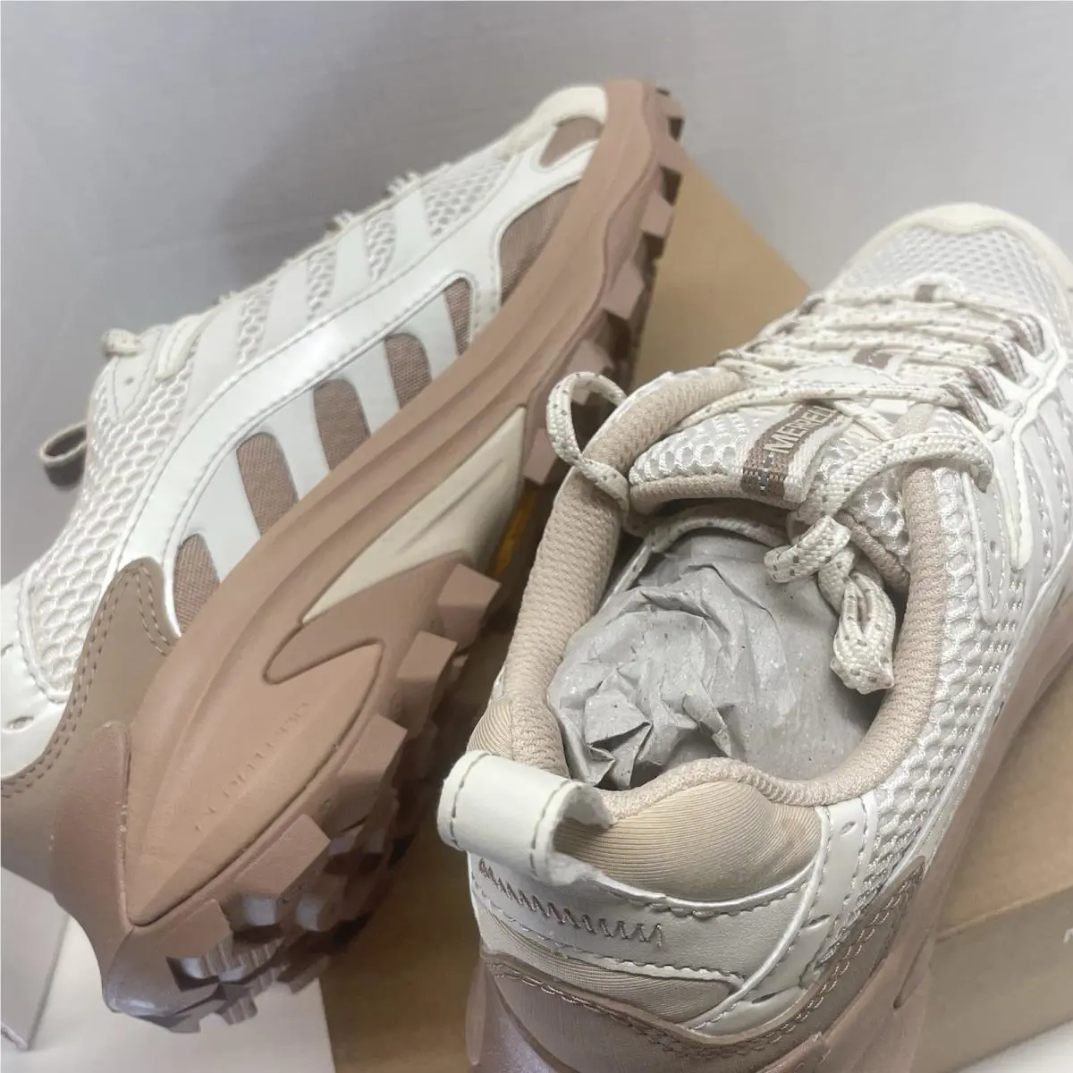 Merrell shoes - Merrell Moab Speed 2 - Moab Speed - J032875 - Beige (UPC: 0195021251675) 2