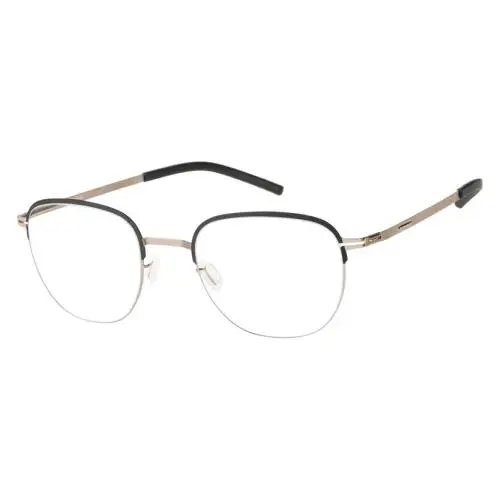 IC Berlin Notos Square Burgundy/copper 47 mm Unisex Eyeglasses Frame - Frame: Burgundy