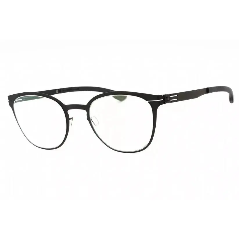 IC Berlin Leona R. Cat Eye Matte Black 49 mm Women`s Eyeglasses Frame - Frame: Black