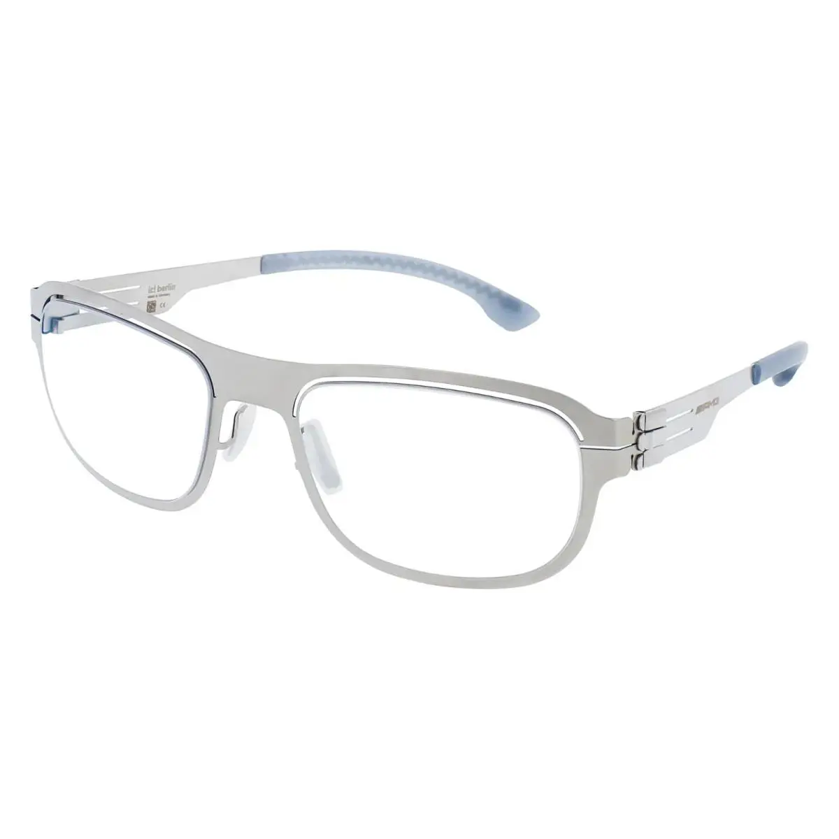 IC Berlin Mercedes Benz Amg 03 Wrap Pearl/blue 55 mm Men`s Eyeglasses Frame - Frame: Pearl