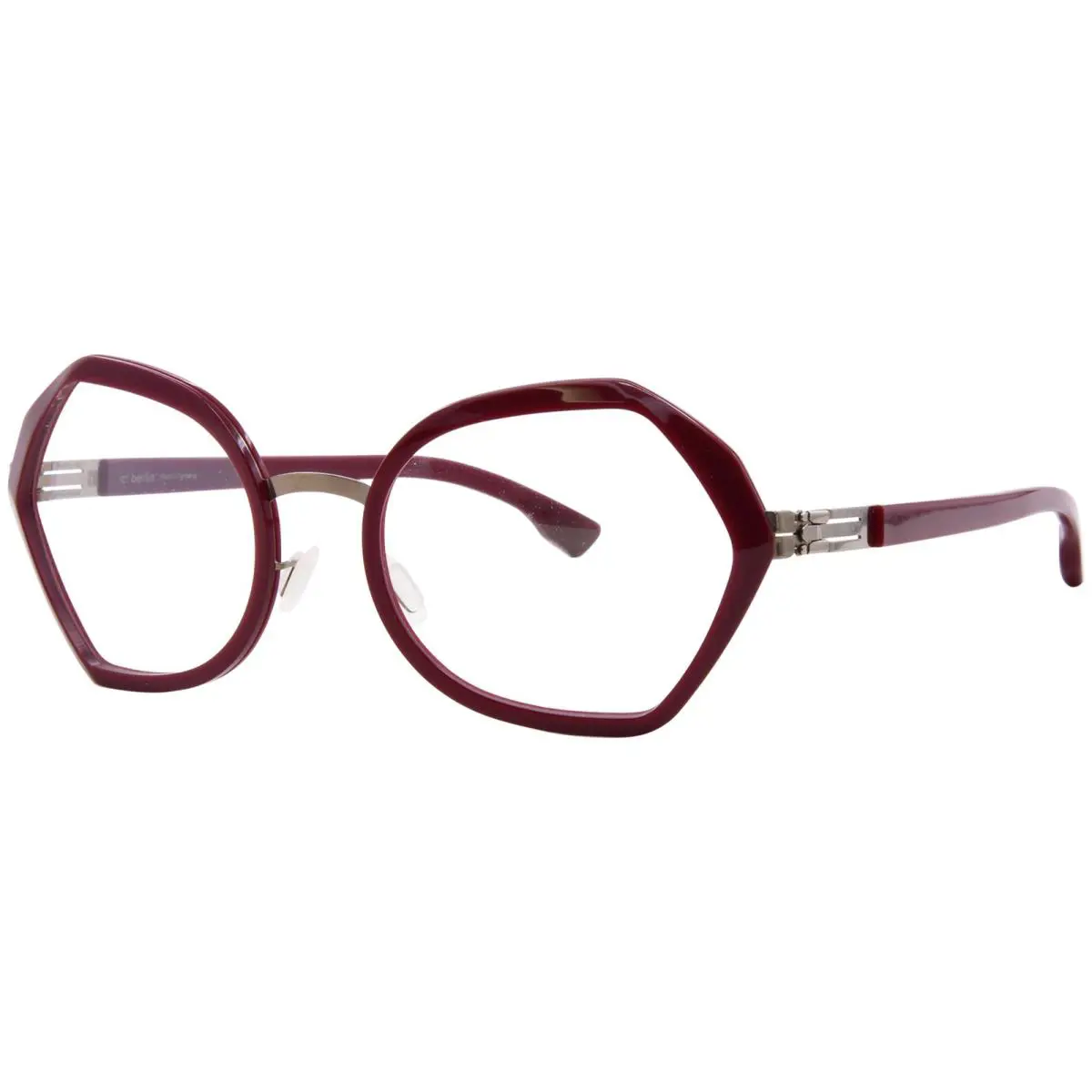 Ic Berlin Emmeline Eyeglasses Women`s Ecocrouge Full Rim Butterfly Shape 50mm