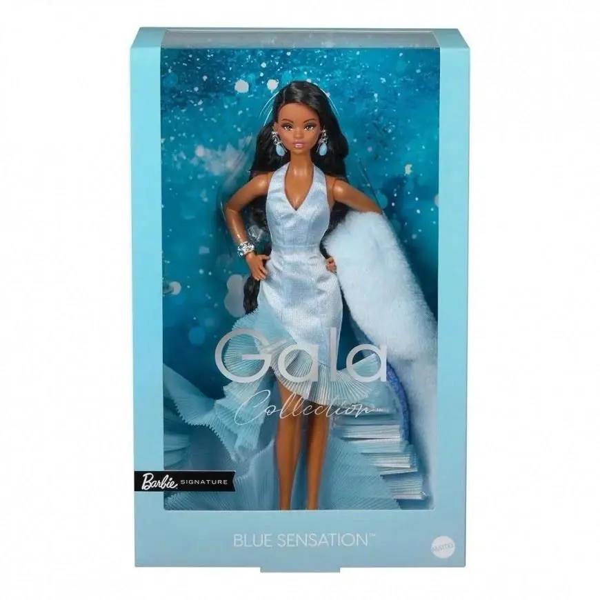 Barbie Signature Gala Collection Doll 3 Blue Sensation Brunette JJX42