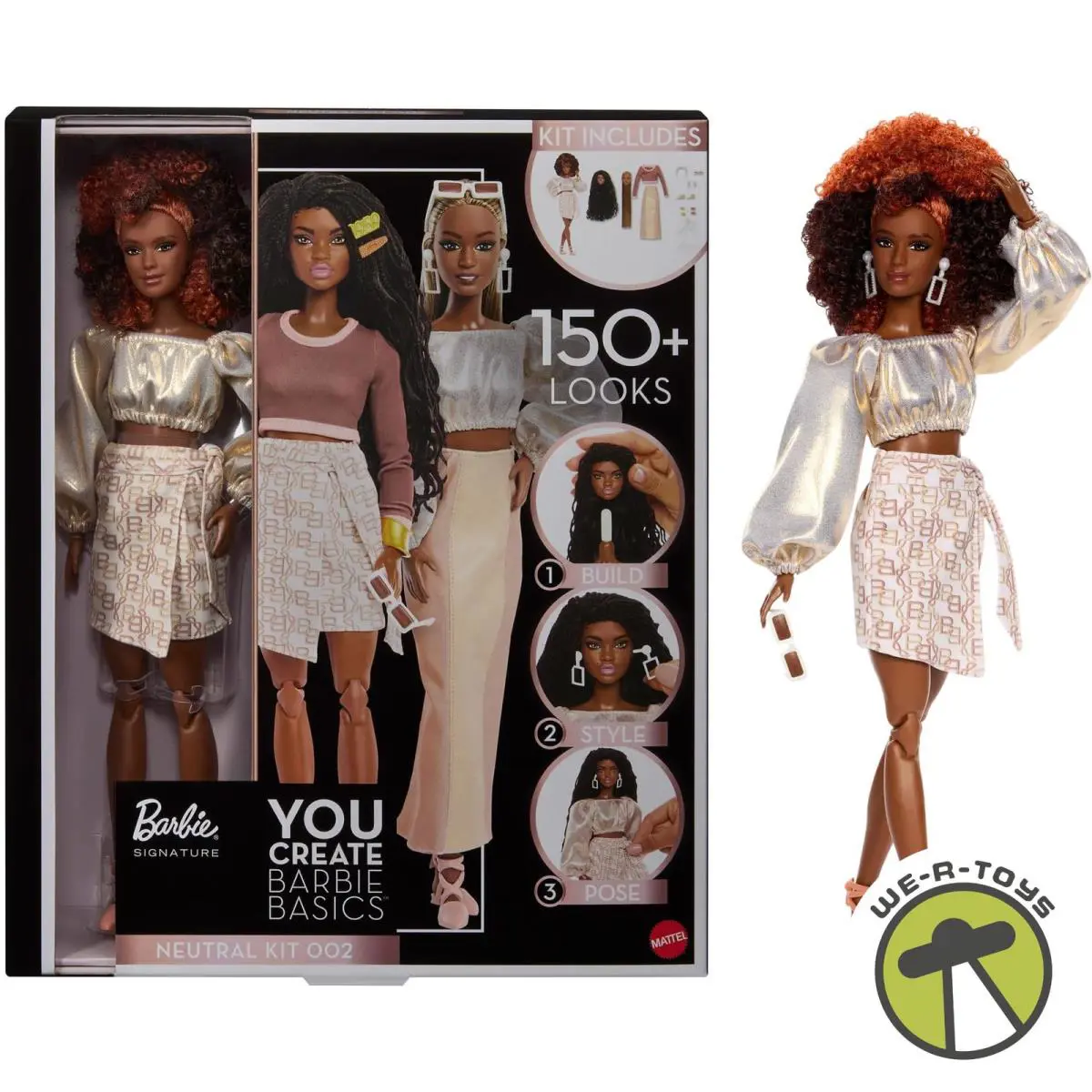 Barbie Signature You Create Basics Neutral Kit Doll Kit 002 Mattel JJX36