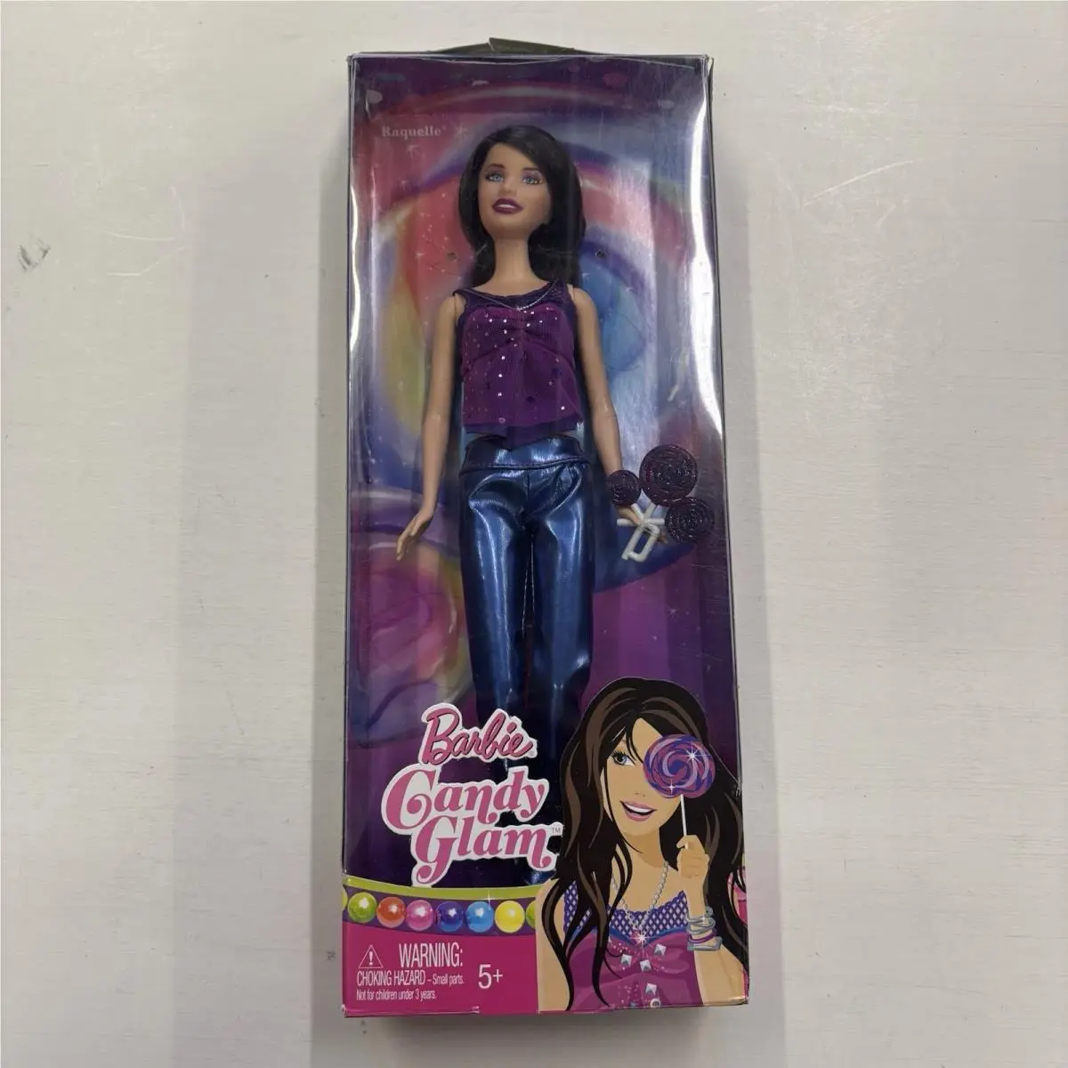 Barbie Candy Glam Raquelle Doll Mattel 2009 Rare Hard to Find