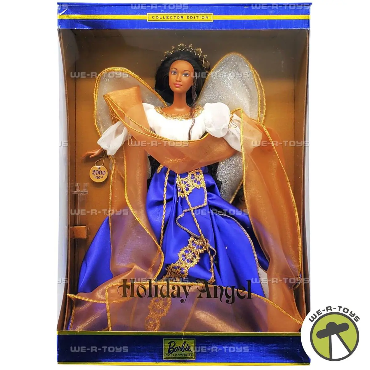 Holiday Angel Barbie Doll African American 2000 Mattel No. 28081