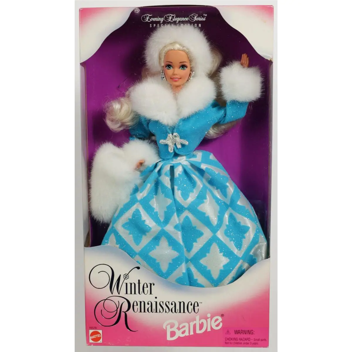 Winter Renaissance Barbie Doll Evening Elegance Series SE 15570 Nrfb 1996 Mattel