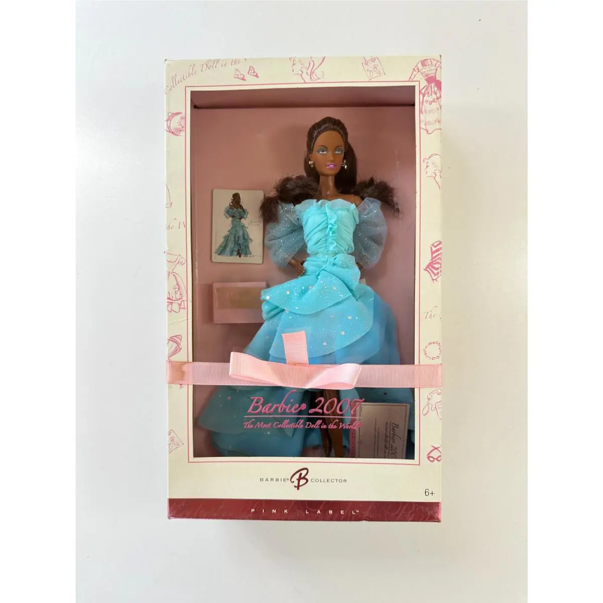 Barbie 2007 The Most Collectible Doll in The World AA Pink Label