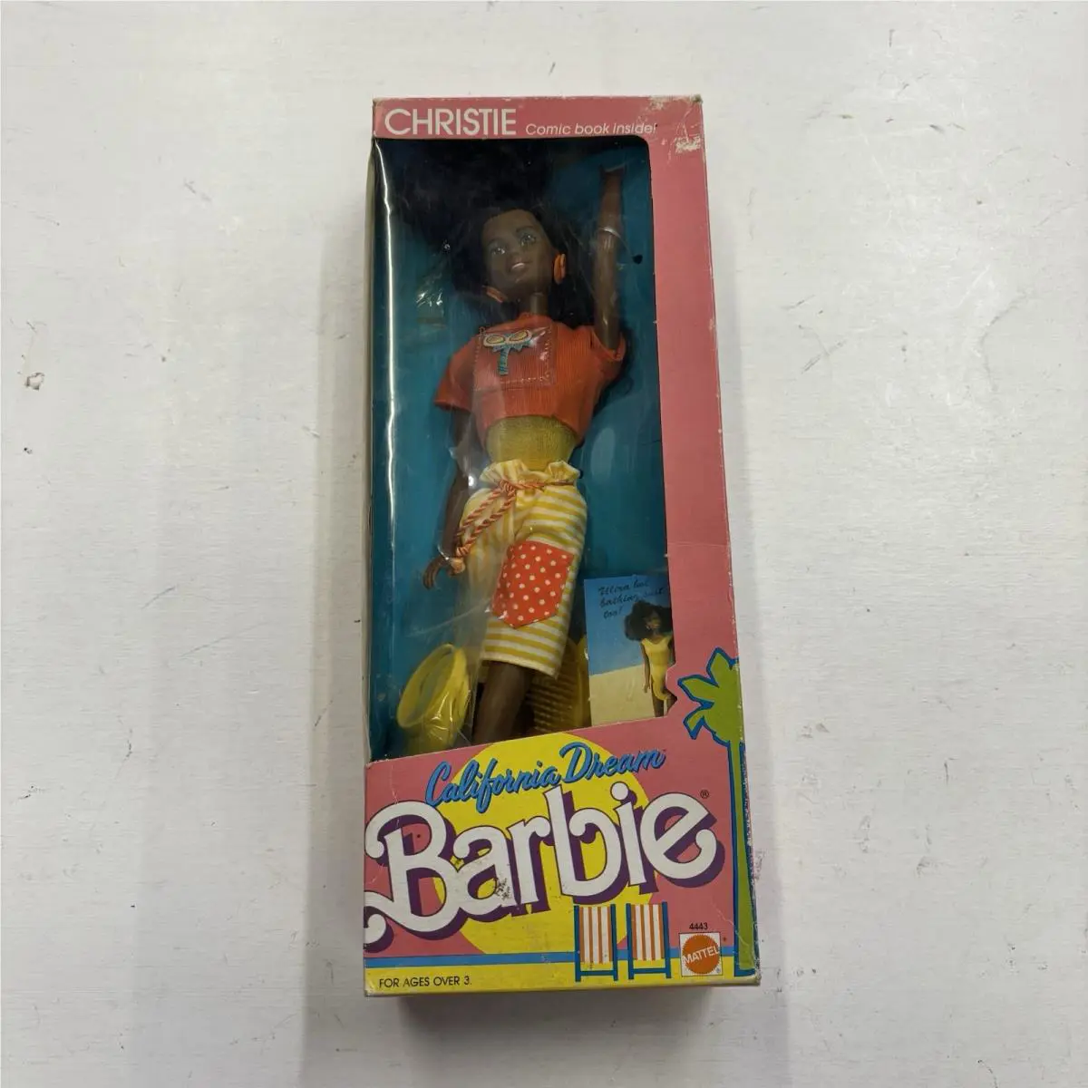 1987 California Dream Barbie Friend AA Christie Vintage Rare Mattel 4439