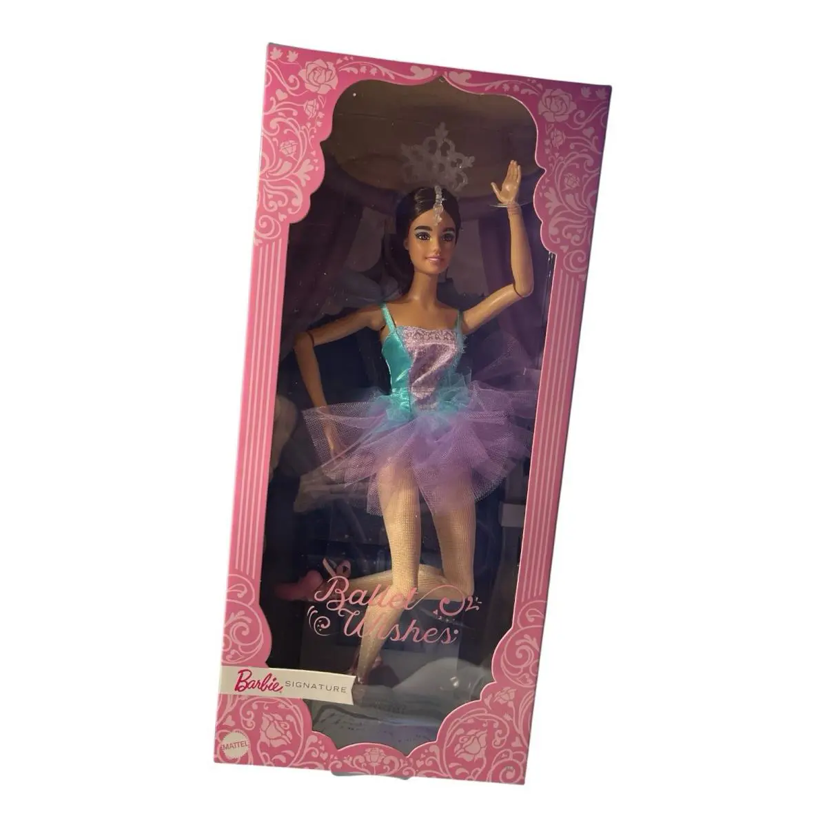 Barbie Signature Ballet Wishes Doll Brunette In Mattel Shipper Box