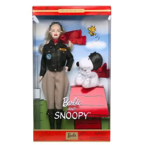 Pop Culture Barbie and Snoopy 2002 Doll
