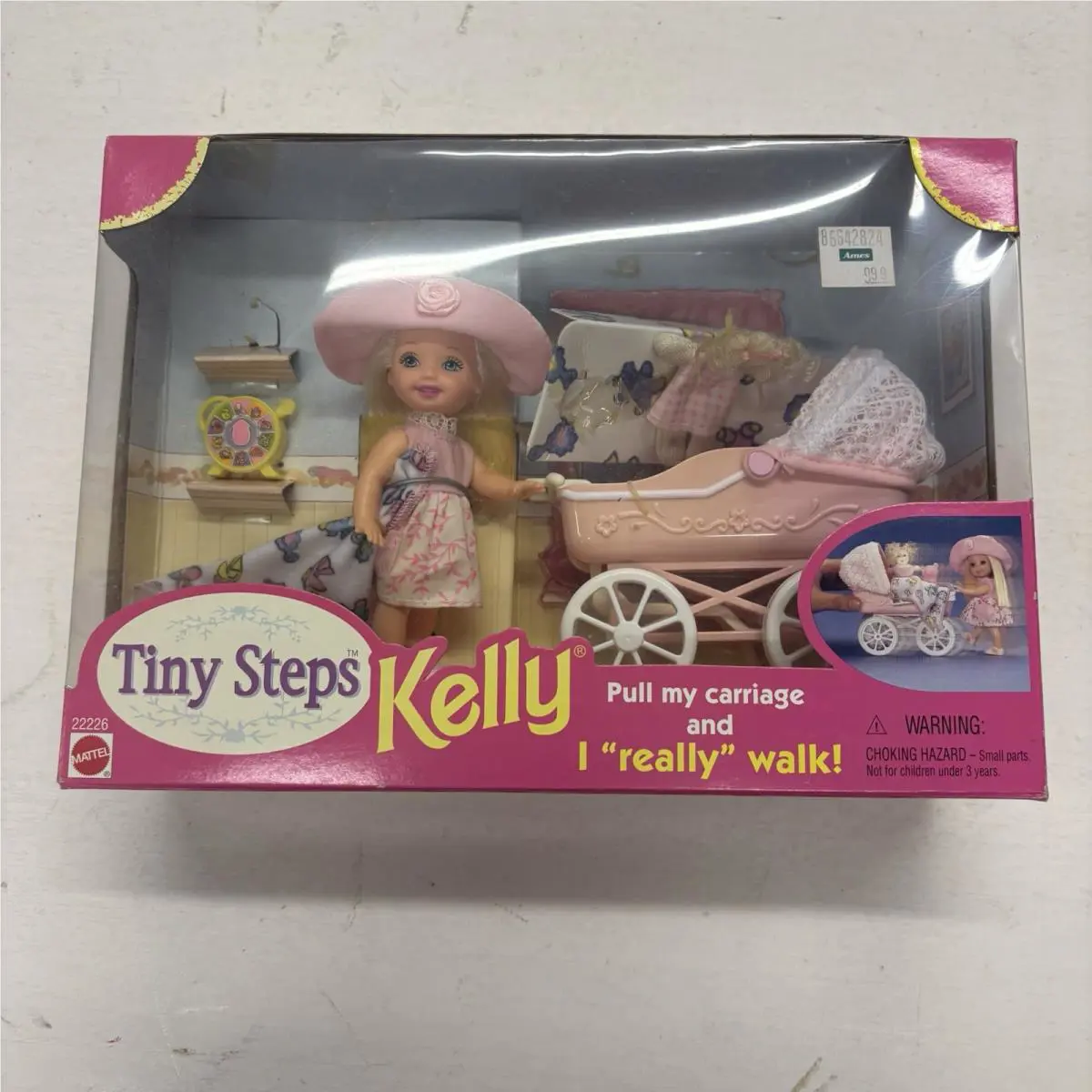 Vintage Barbie Tiny Steps Kelly Doll Japanese 1998 22226 Nrfb Foreign Market