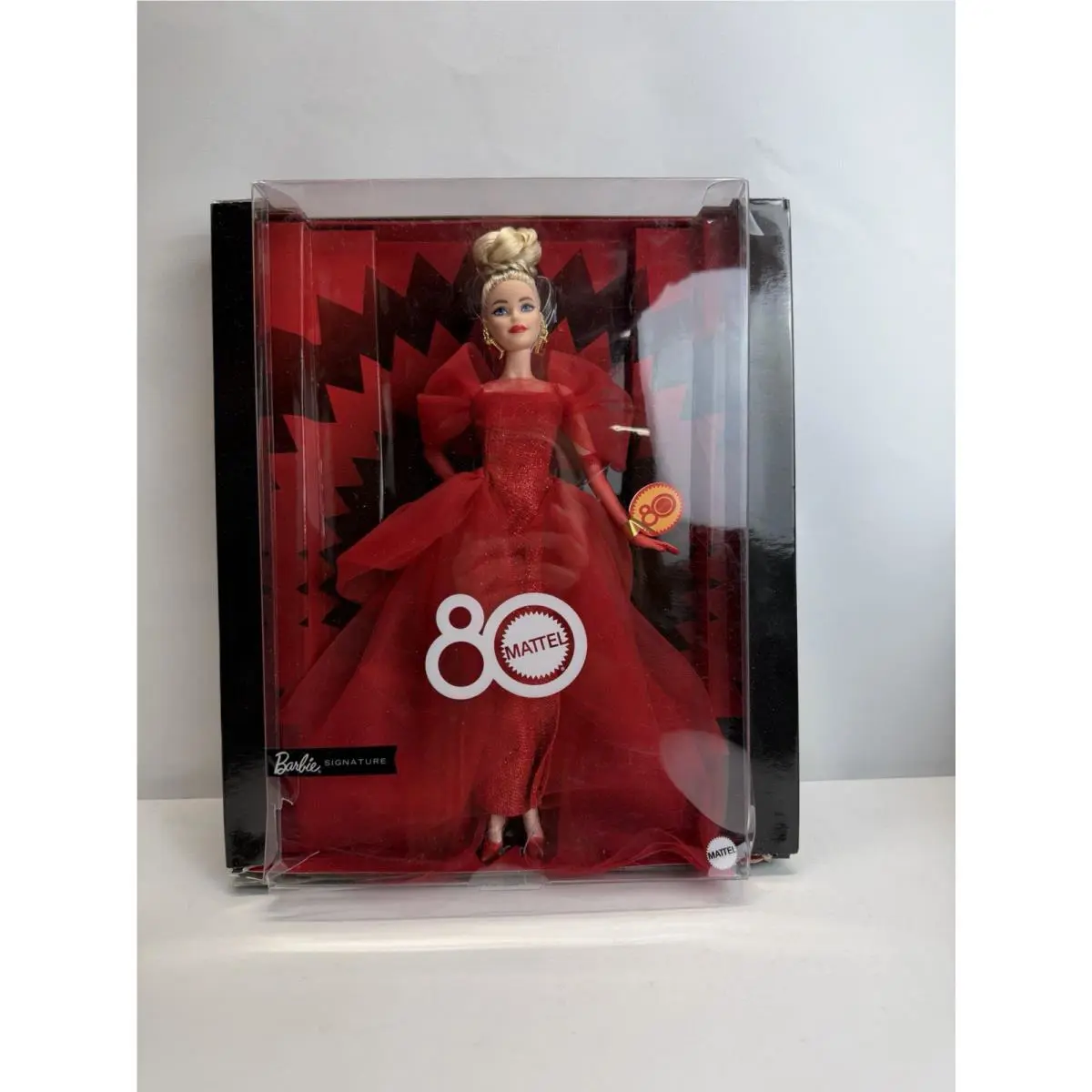 Mattel Barbie Ruby Red Doll 80th Anniversary Edition
