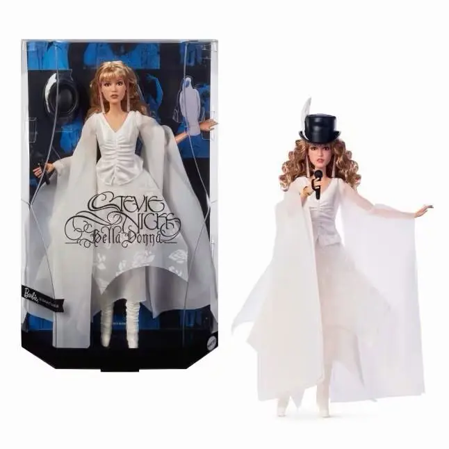 Stevie Nicks Barbie - Bella Donna Doll IN White Dress - 2025