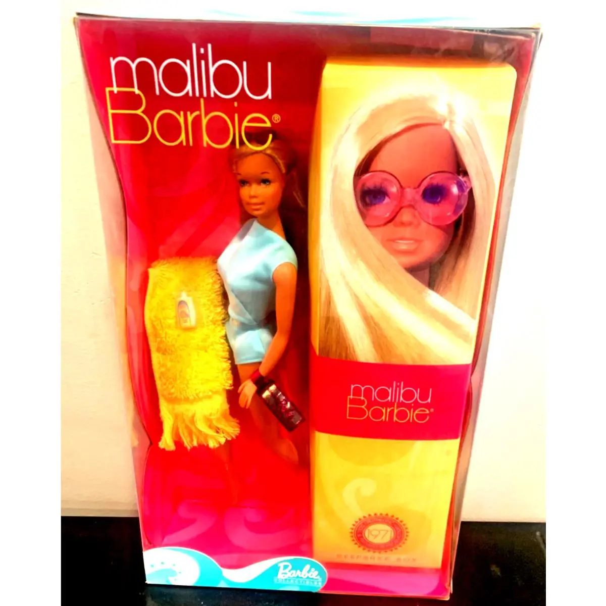 Vintage Mattel Malibu Barbie Doll 1971 Reproduction 56061 Circa 2001