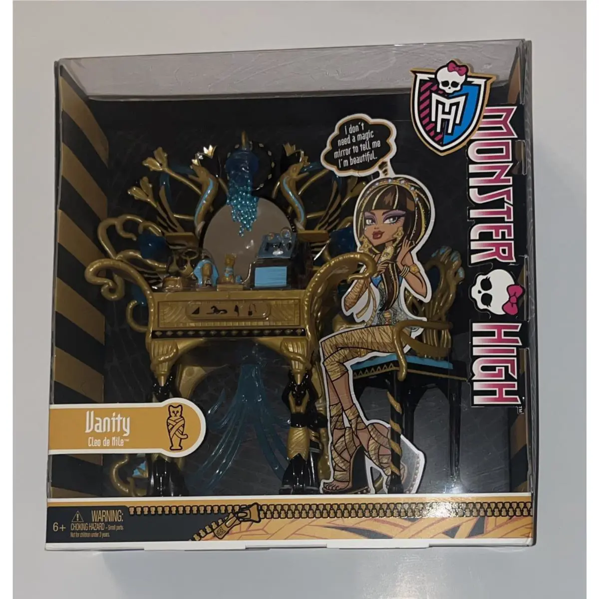 2011 Monster High Cleo DE Nile Vanity Playset Doll Not Included