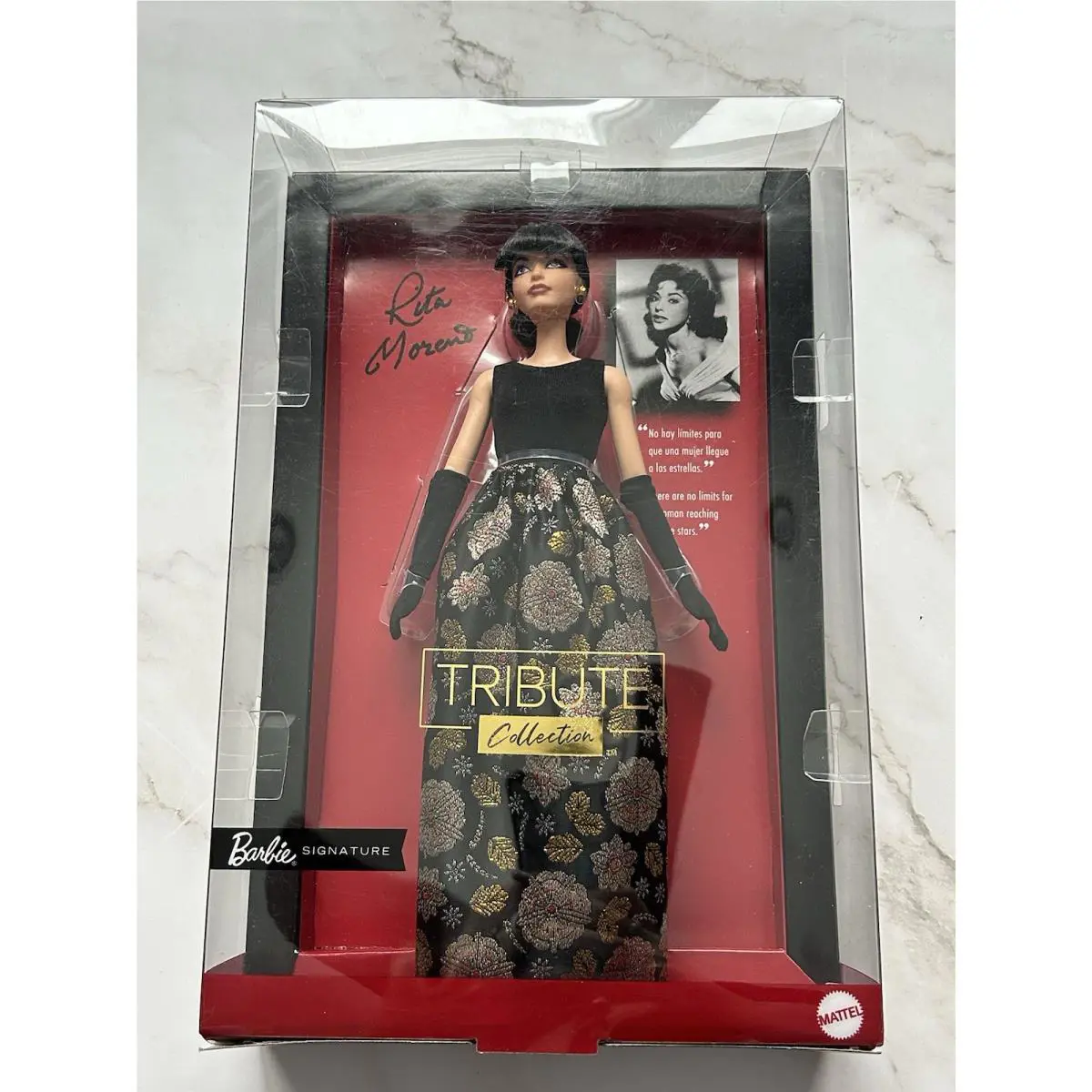 Mattel 2024 Barbie Signature Tribute Collection Rita Moreno Barbie Doll HRM43