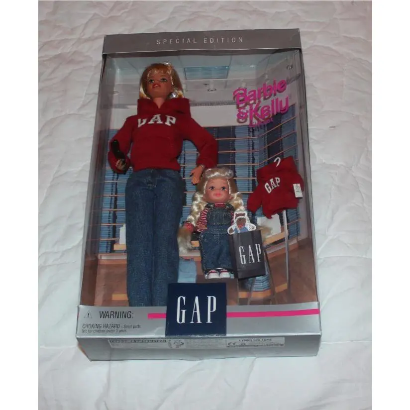 Gap Barbie Kelly Dolls 1997 Special Edition