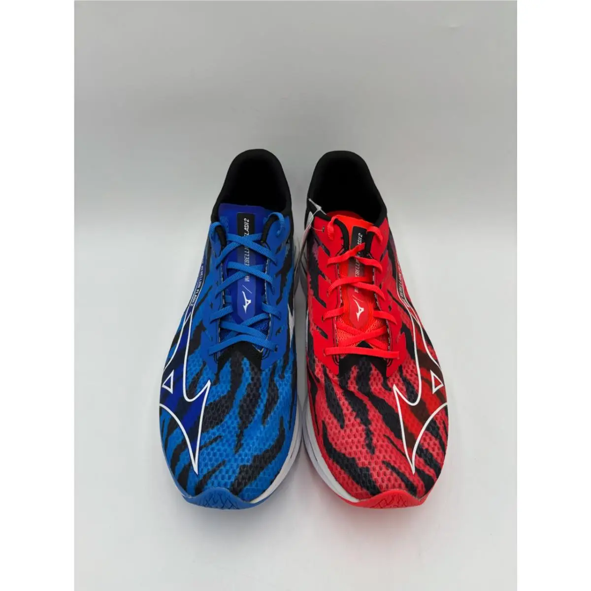Mizuno shoes - Mizuno WAVE REBELLION FLASH 2 - J1GC241701 - Red/Blue 16