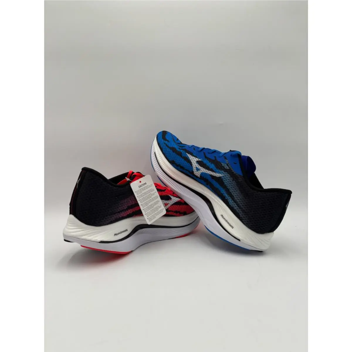 Mizuno shoes - Mizuno WAVE REBELLION FLASH 2 - J1GC241701 - Red/Blue 18