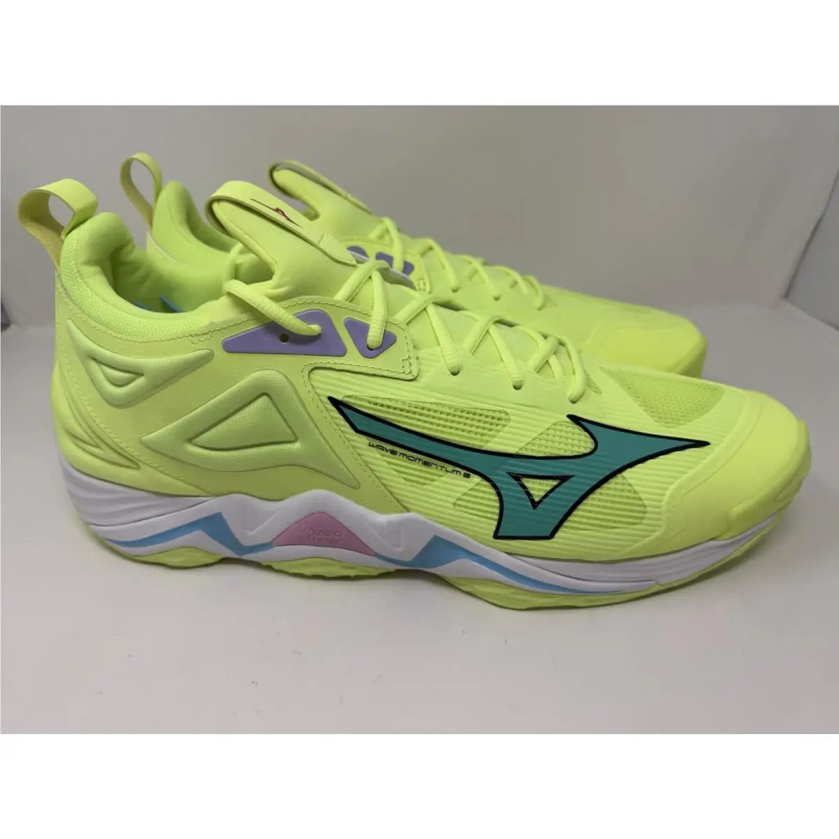 Mizuno shoes - Mizuno WAVE MOMENTUM 3 - WAVE MOMENTUM - V1GA231286 - Neo Lime (UPC: 0889961691317) 0