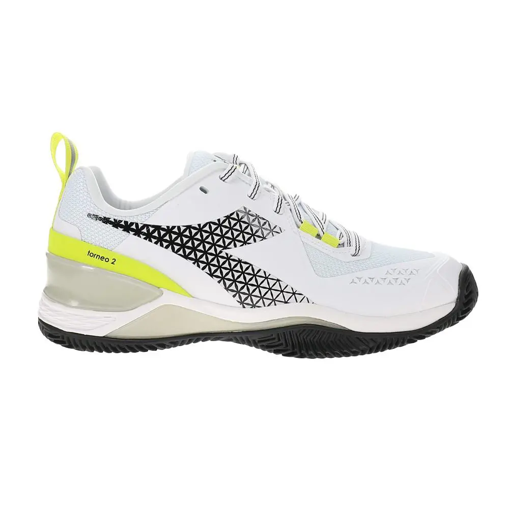 Diadora shoes - diadora Blushield Torneo 2 Clay Tennis - 179505-D0619 - White 4