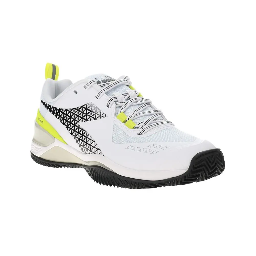 Diadora shoes - diadora Blushield Torneo 2 Clay Tennis - 179505-D0619 - White 5