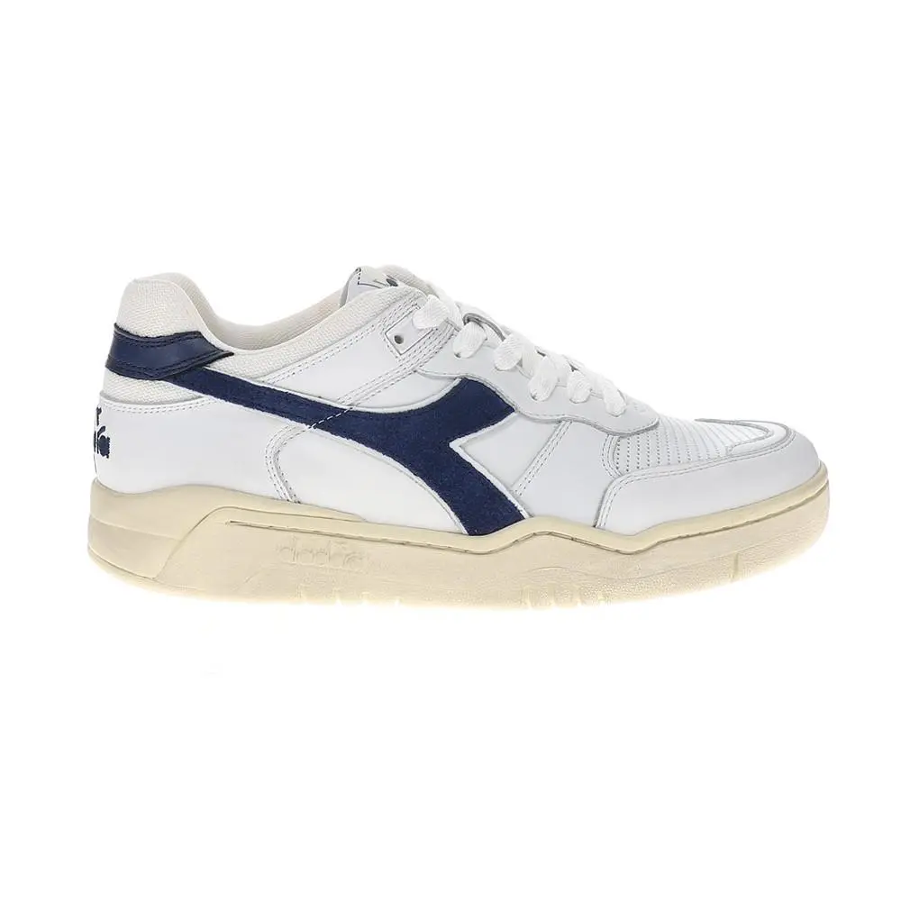 Diadora shoes - diadora B.560 Used Lace Up - 180117-C1494 - Blue, White 4