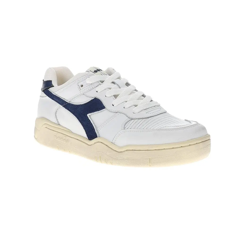 Diadora shoes - diadora B.560 Used Lace Up - 180117-C1494 - Blue, White 5