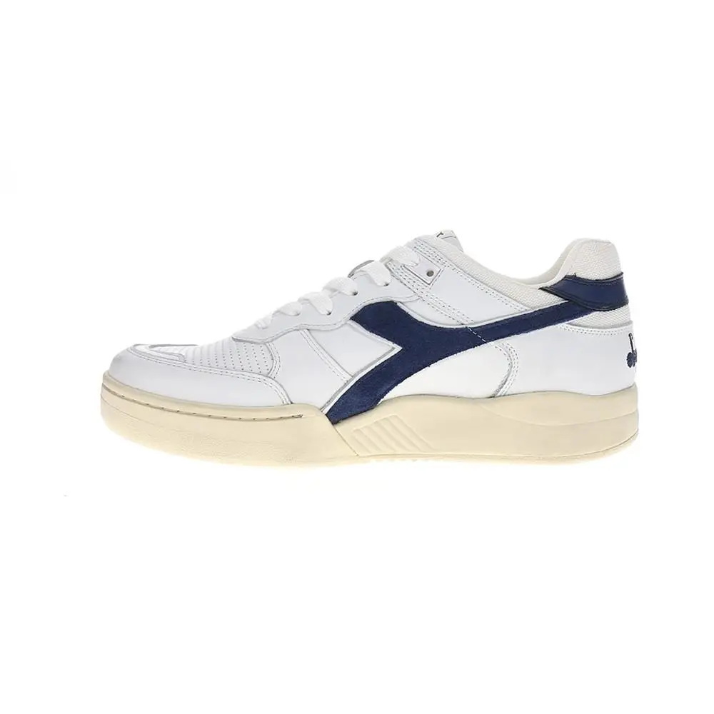 Diadora shoes - diadora B.560 Used Lace Up - 180117-C1494 - Blue, White 6