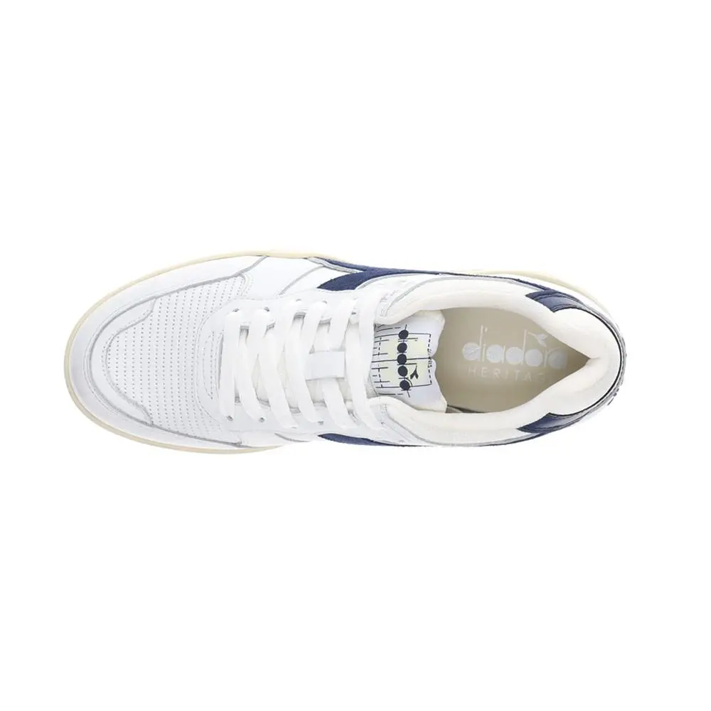 Diadora shoes - diadora B.560 Used Lace Up - 180117-C1494 - Blue, White 7