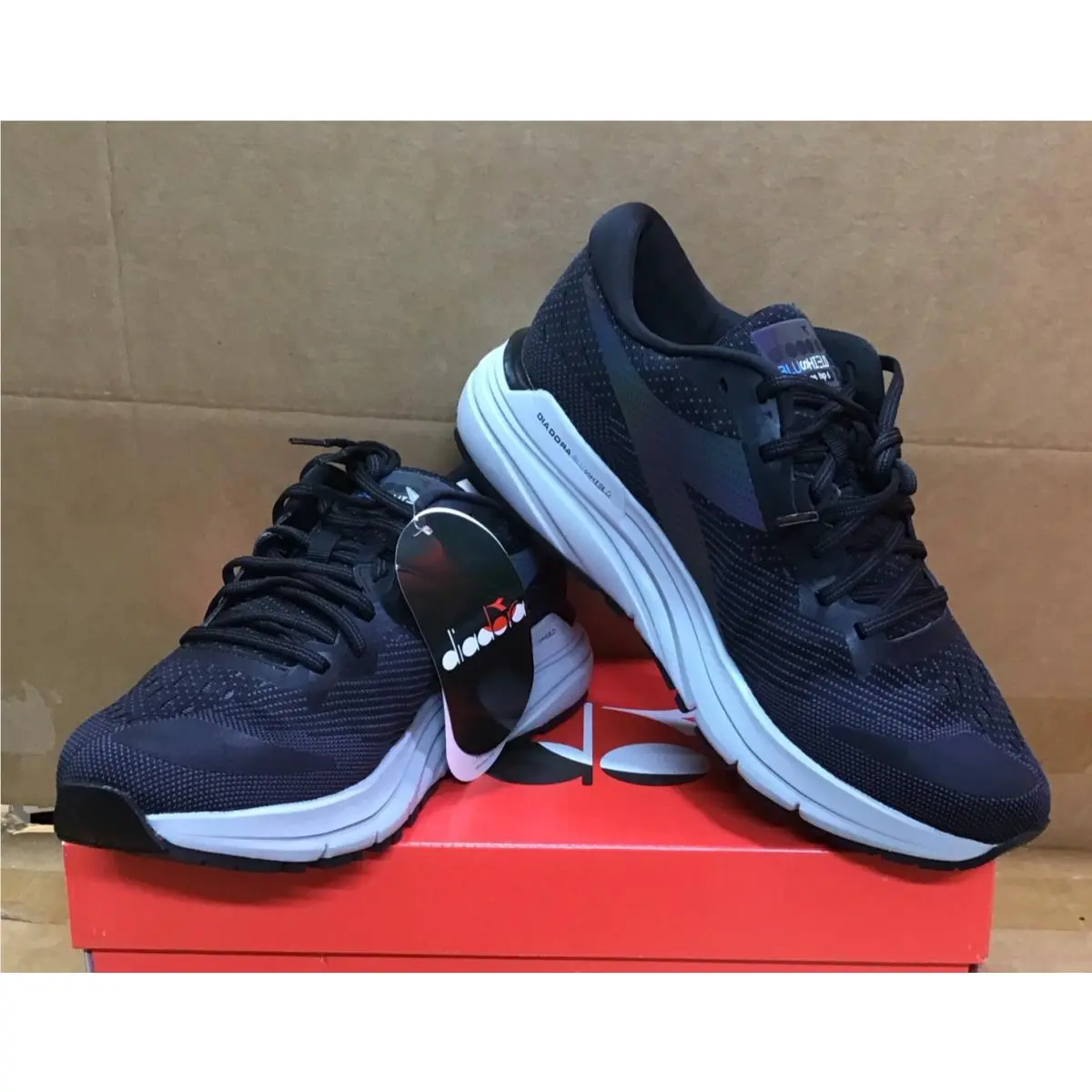 Diadora shoes - diadora Mythos Blushield 7 Vortice Hip Running - 178056-C0787 - Black 0