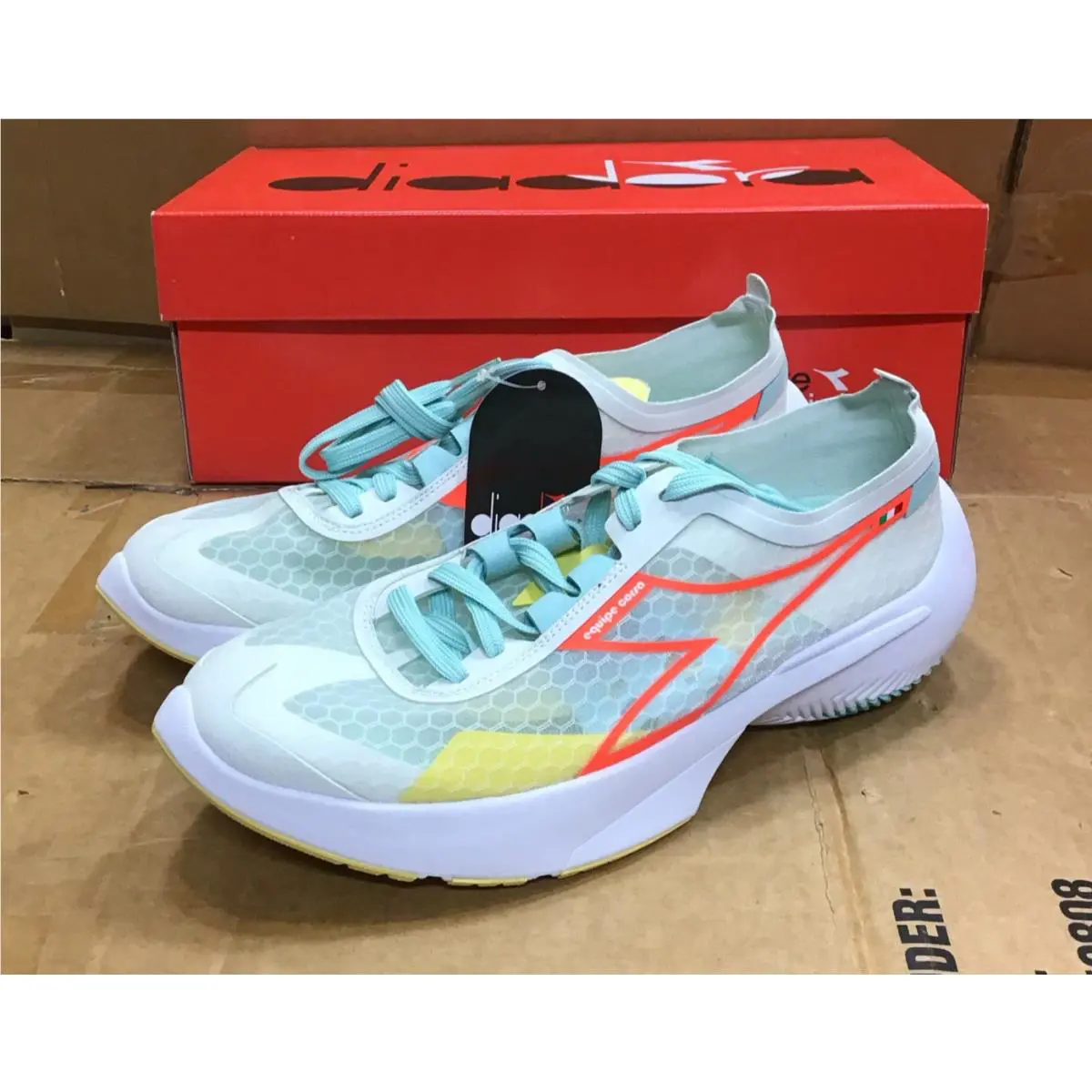 Diadora shoes - Diadora Equipe Corsa - Equipe Corsa - C9328 - Multi/White 3