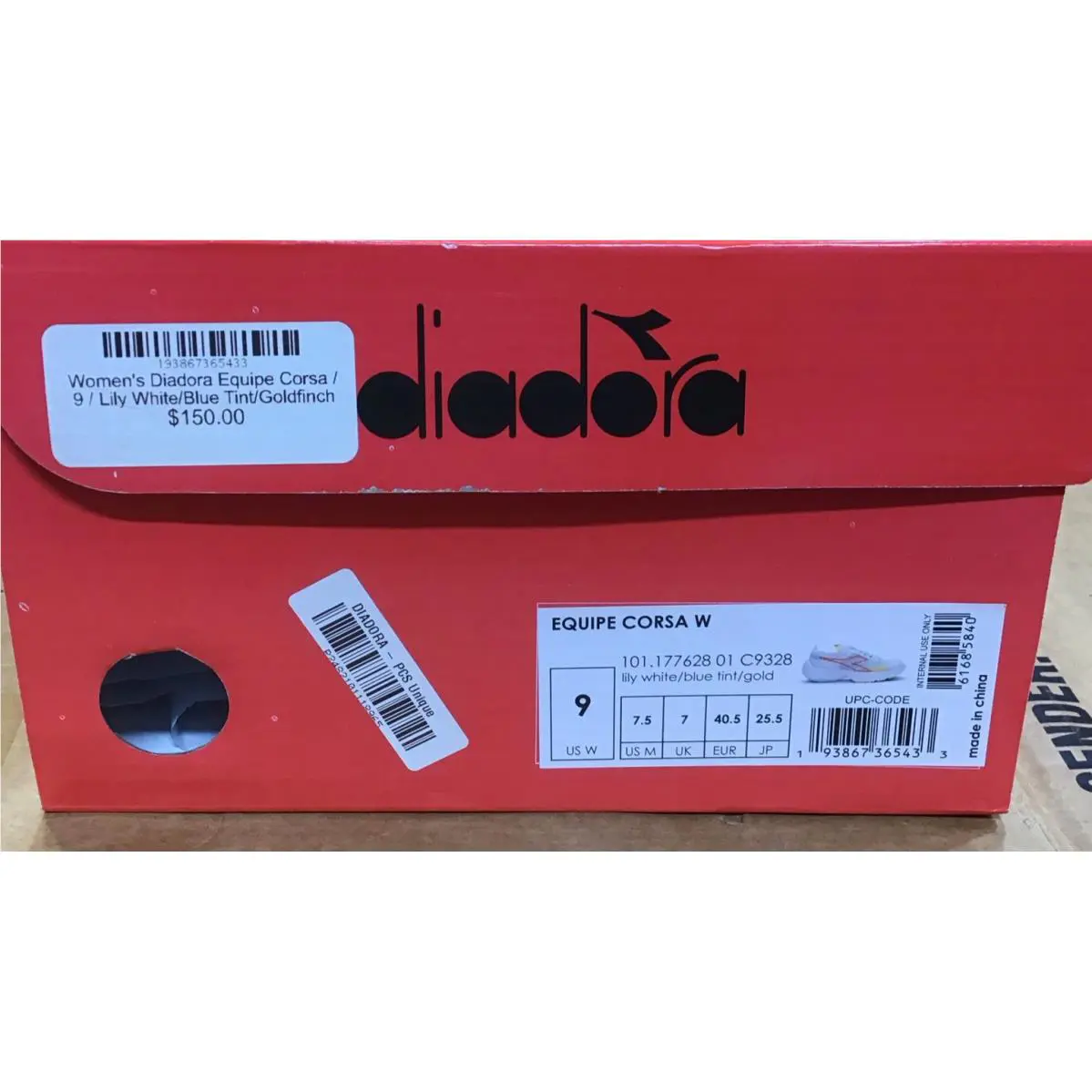 Diadora shoes - Diadora Equipe Corsa - Equipe Corsa - C9328 - Multi/White 6