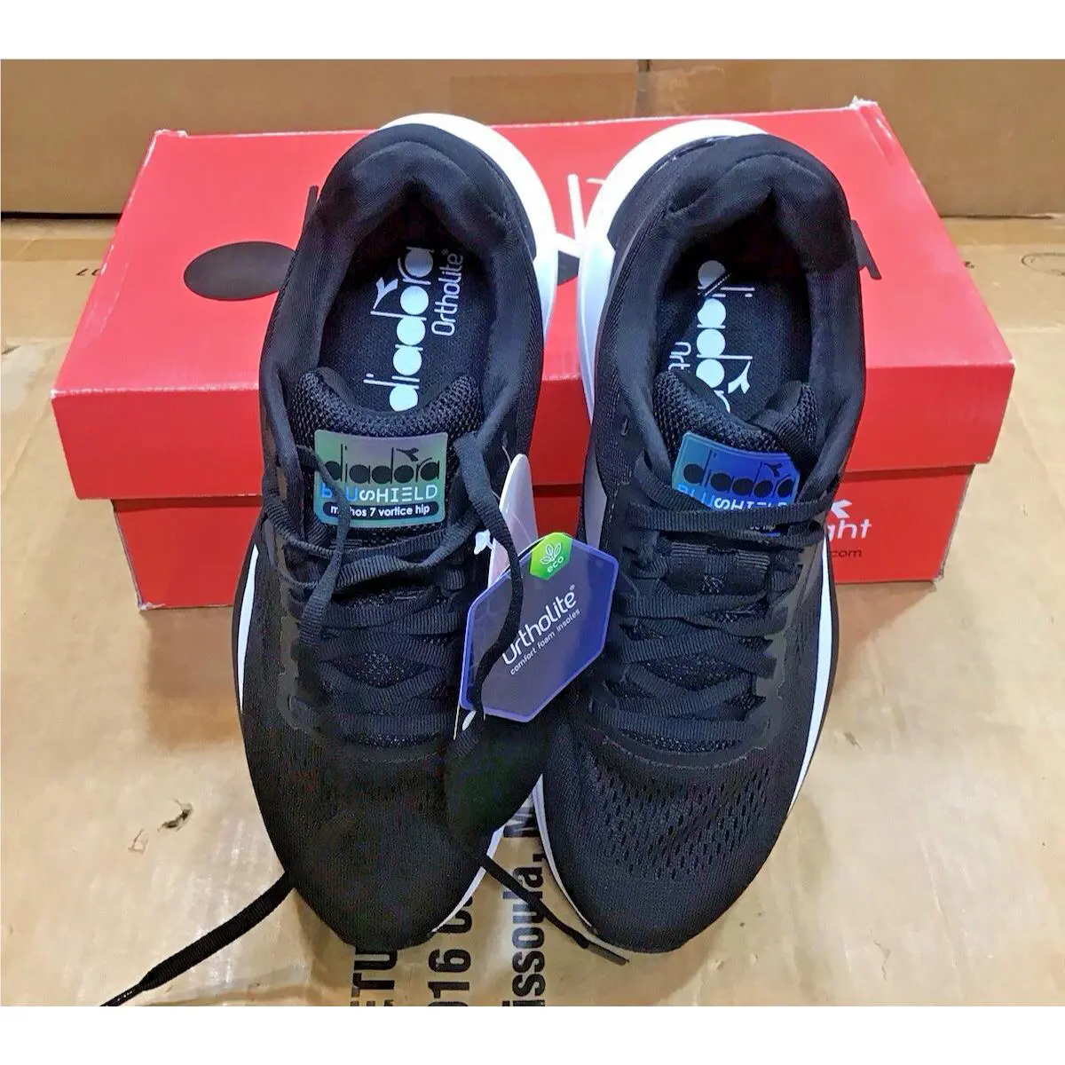 Diadora shoes - Diadora Mythos Blushield 7 - Mythos Blushield - 178056-C7406 - Black 1