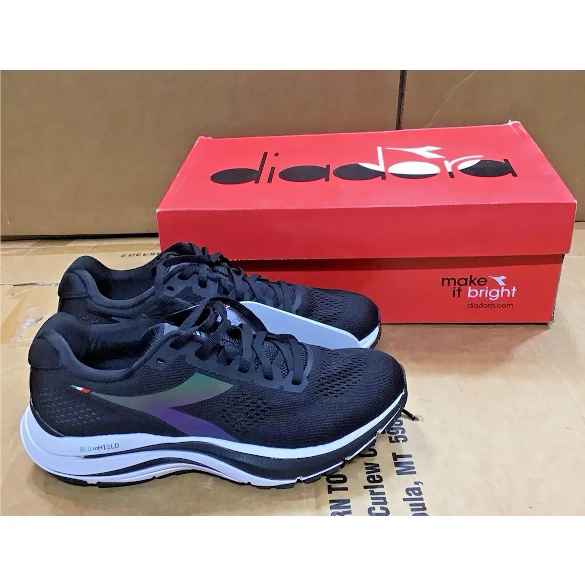Diadora shoes - Diadora Mythos Blushield 7 - Mythos Blushield - 178056-C7406 - Black 3